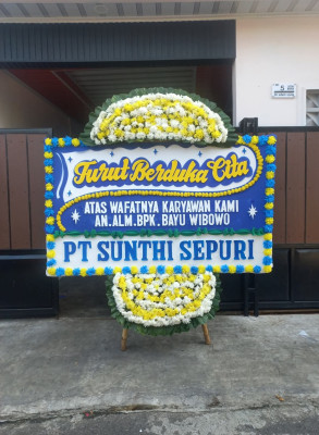 Papan Bunga Duka di Jontlak